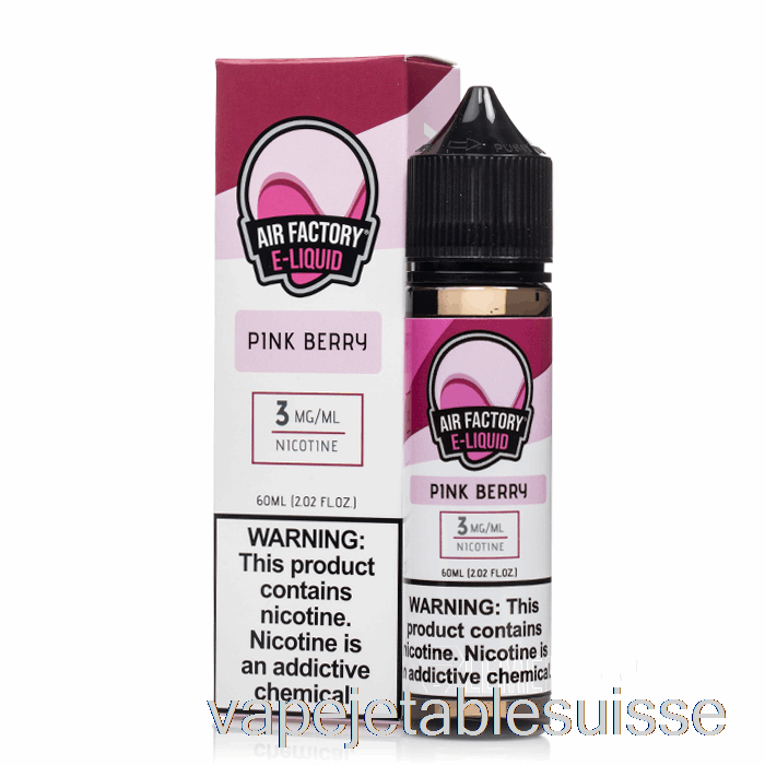 Vape Suisse Baie Rose - Air Factory - 60ml 0mg